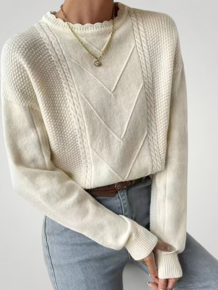 Nina | This Damenpullover elegant und wintertauglich
