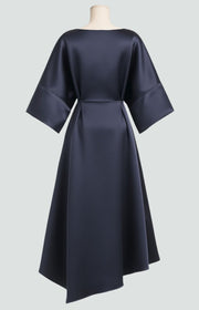 Johanna | Elegantes Abendkleid mit Brosche Langarm