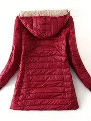 Klassische Fleece Winterjacke Mit Reißverschluss Für Damen | Herbst