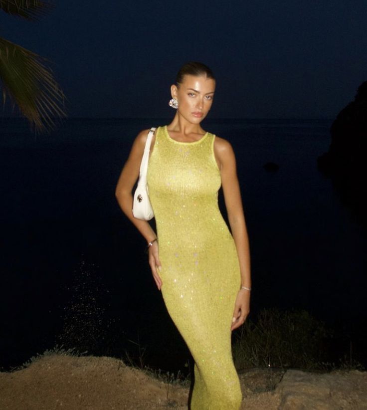 Elsa | Damen Ärmelloses Maxikleid – Fließendes Sommerkleid Urlaub & Hochzeit 2026