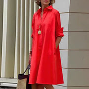 Karla | Elegantes und stilvolles Hemdkleid