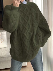 Elayra - Locker Sitzender Strick Pullover