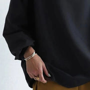Damen Stilvoller Rollkragenpullover | Schwarz