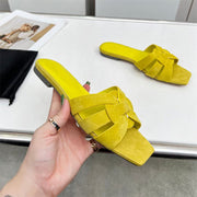 Heidi-Mode | Damenmode Einfache Kreuz Mittel-Hoch Schuhe