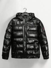 Lässige Winter-Daunenjacke Für Herren | Langarm