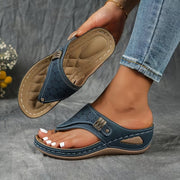 CALIRA™ | BEQUEME KEILSANDALEN