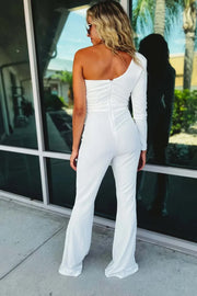 GENEVIEVE - ASYMMETRISCH GESCHNITTENER JUMPSUIT