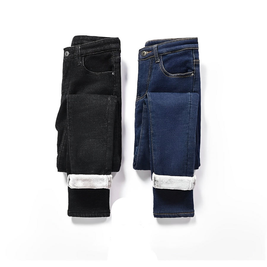 Sophie | Warme Damen Jeans stilvoll gefüttert