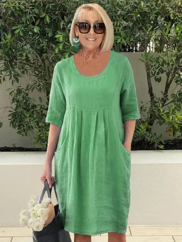 Bridget | Locker sitzendes Kleid mit Taschen