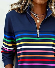 Hannah | Moderner Damen Sweatshirtstil elegant geschnitten