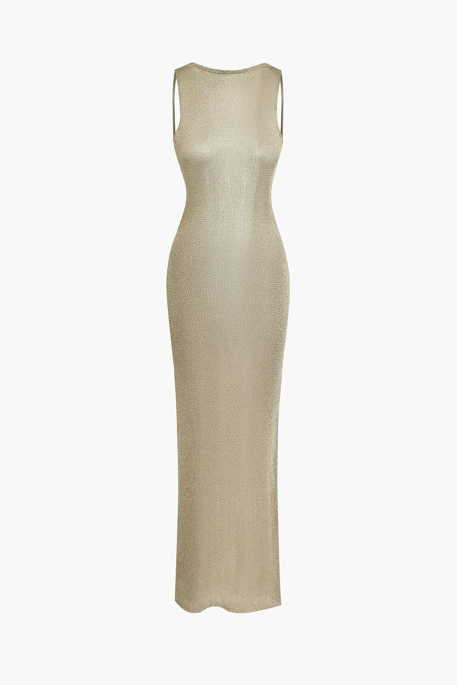 Lisa | Glamouröses Rückenfreies Maxi-Kleid – Eleganz trifft Verführung