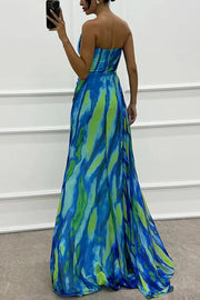 Fenna™ - Lebendige Elegante Drapierte Kleid