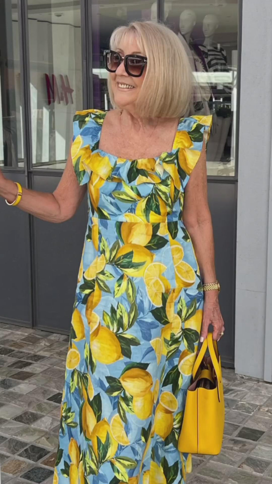 Sonnen- und Limettenkleid 🍋