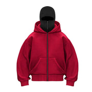 Taylor | Balaclava Hoodie mit Reißverschluss
