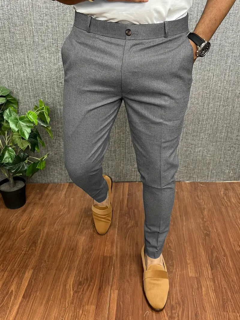 Herren Hose Slim Fit | Leicht Bequem