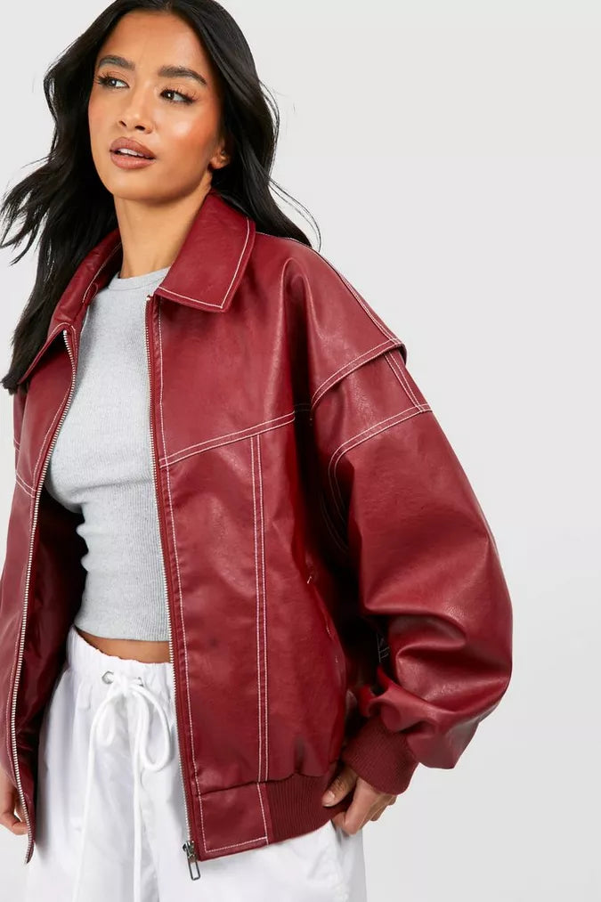 Bettina | Stylische Lederjacke für Damen