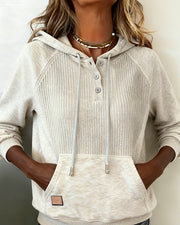 Lea | Damen Hoodie lässig modern & langärmlig