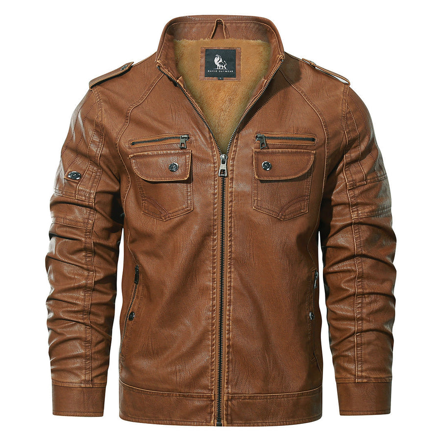 Tobias® | Bikerjacke aus Fleece