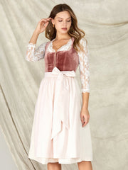 Florence | Damen Dirndl Kleid – Elegantes Trachtenkleid für Oktoberfest & Volksfeste 2026