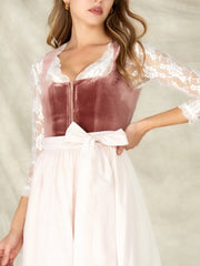 Florence | Damen Dirndl Kleid – Elegantes Trachtenkleid für Oktoberfest & Volksfeste 2026