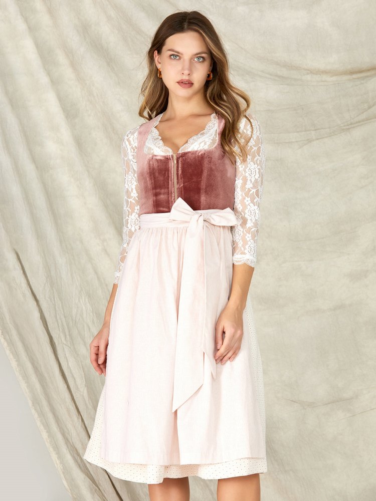 Florence | Damen Dirndl Kleid – Elegantes Trachtenkleid für Oktoberfest & Volksfeste 2026