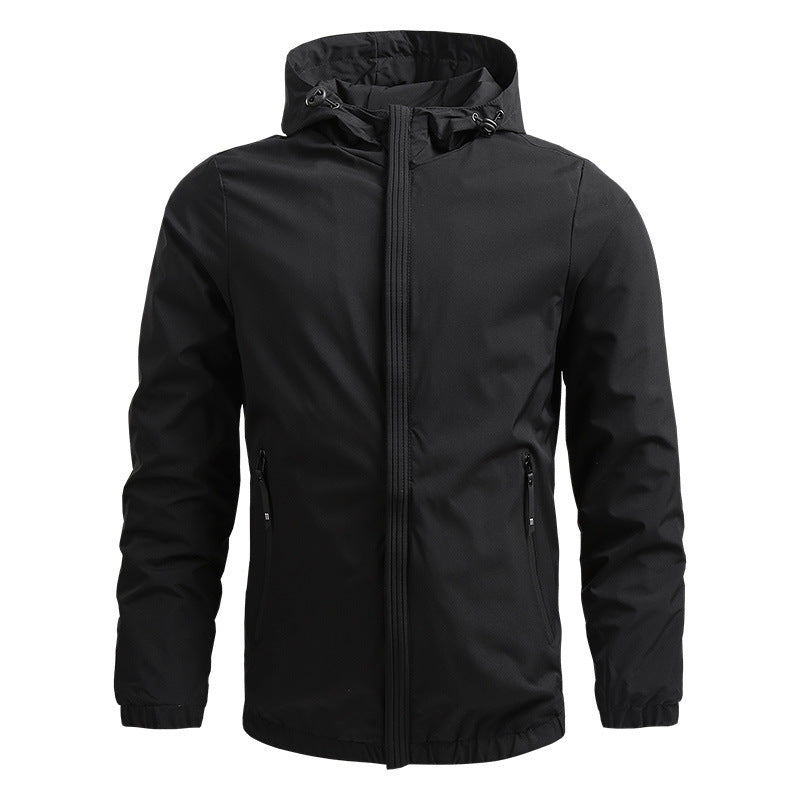 Oleg – Langärmelige Kapuzen Jacke Mit Reißverschluss