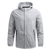 Oleg – Langärmelige Kapuzen Jacke Mit Reißverschluss