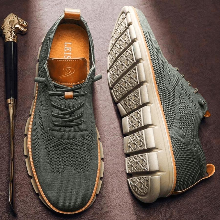 Leichte und atmungsaktive elegante Sneakers für Männer mit Anti-Rutsch-Design