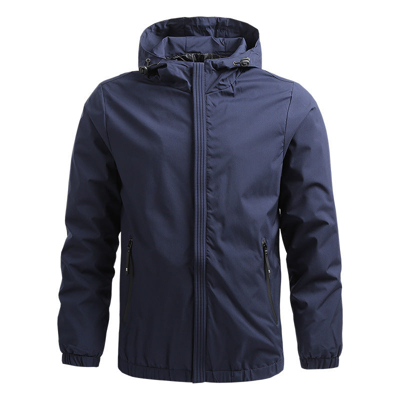 Oleg – Langärmelige Kapuzen Jacke Mit Reißverschluss