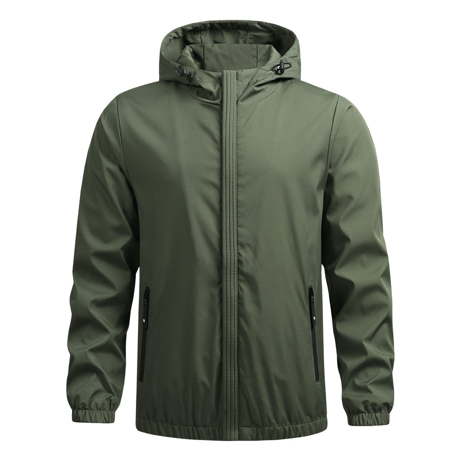 Oleg – Langärmelige Kapuzen Jacke Mit Reißverschluss