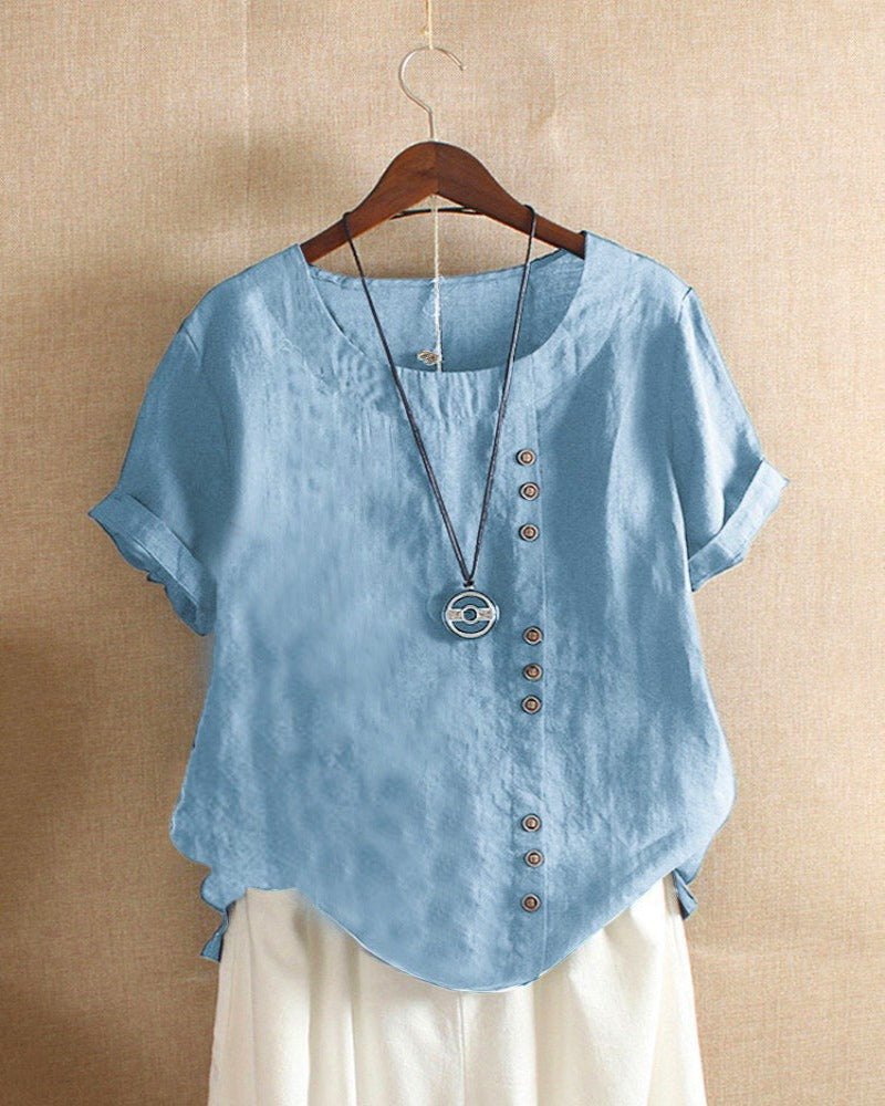 Marie | Luftige Kurzarm-Bluse