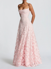 Alonah - Elegantes Fließendes Maxi Kleid