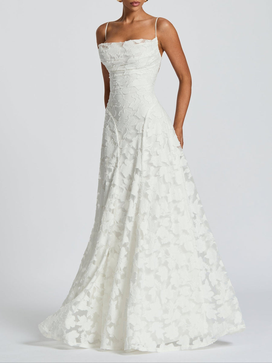 Alonah - Elegantes Fließendes Maxi Kleid