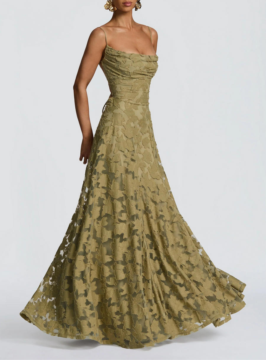 Alonah - Elegantes Fließendes Maxi Kleid