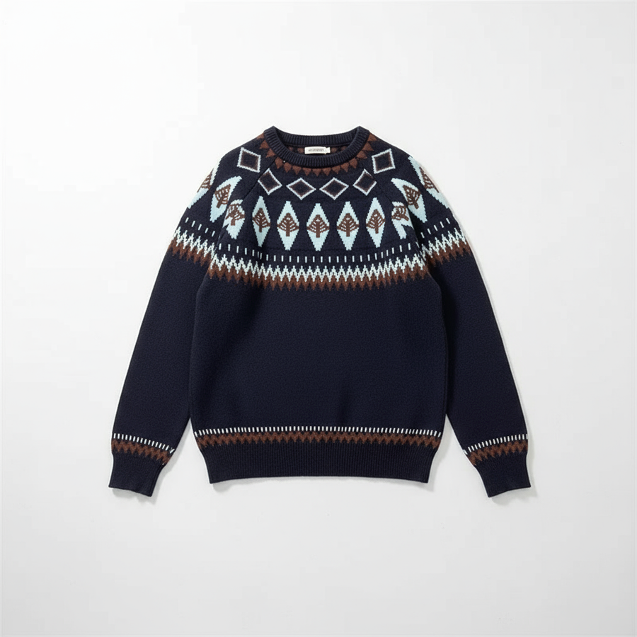 Ezra | Vintage Isländischer Pullover