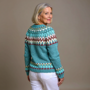 Serenity | Vintage Isländische Strickjacke