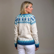 Eva | Vintage Isländische Strickjacke