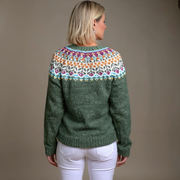 Alice | Vintage Isländische Strickjacke