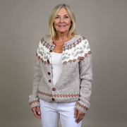 Emery | Vintage Isländische Strickjacke