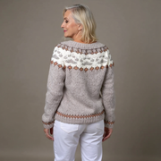 Emery | Vintage Isländische Strickjacke