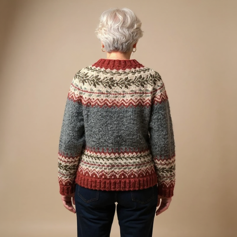 Evie | Vintage Island-Strickjacke