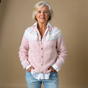 Sarah | Vintage Isländische Strickjacke