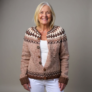 Antonia | Vintage Isländische Strickjacke