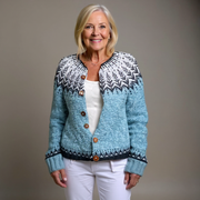 Clara | Vintage Isländische Strickjacke