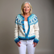Eva | Vintage Isländische Strickjacke