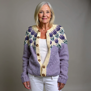 Matilda | Vintage Isländische Strickjacke