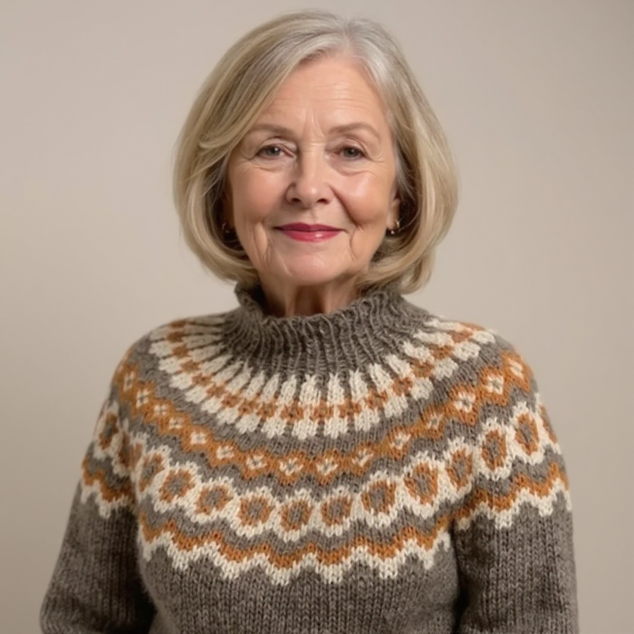 Carla | Vintage Islandpullover