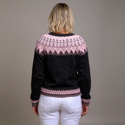 Lydia | Vintage Isländische Strickjacke