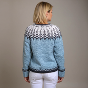 Clara | Vintage Isländische Strickjacke