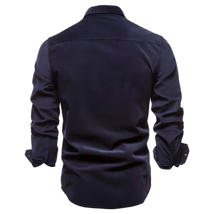 Freizeithemd Kurzarm Herren Slim Fit